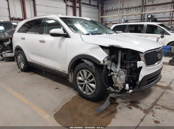 5XYPGDA33HG296177 2017 KIA SORENTO White წინა მარჯვენა
