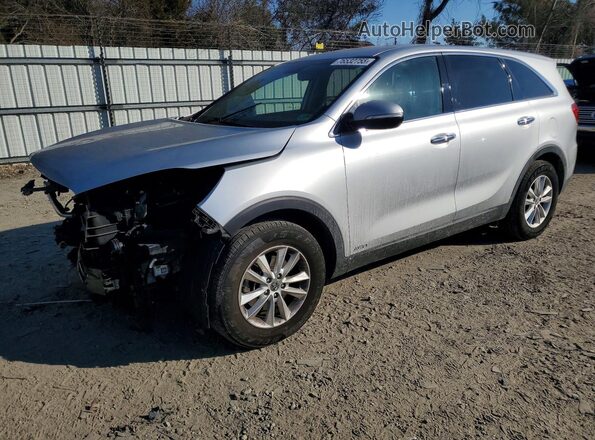 5XYPGDA5XKG487586 2019 KIA SORENTO Silver Przód lewy