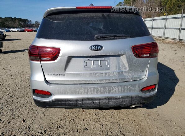 5XYPGDA5XKG487586 2019 KIA SORENTO Silver Widok z tyłu
