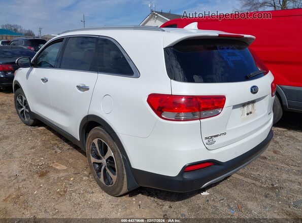 5XYPH4A51HG314657 2017 KIA SORENTO Белый Задняя левая четверть