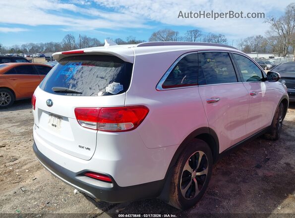 5XYPH4A51HG314657 2017 KIA SORENTO Белый Задняя правая четверть