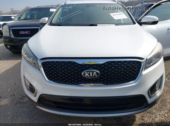 5XYPH4A51HG314657 2017 KIA SORENTO Белый Вид спереди