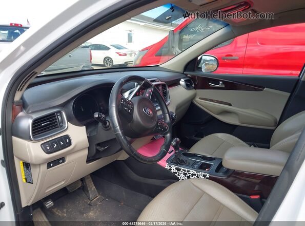 5XYPH4A51HG314657 2017 KIA SORENTO Белый 