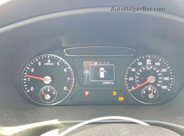 5XYPH4A52GG040819 2016 KIA SORENTO Белый Вид щитка приборов