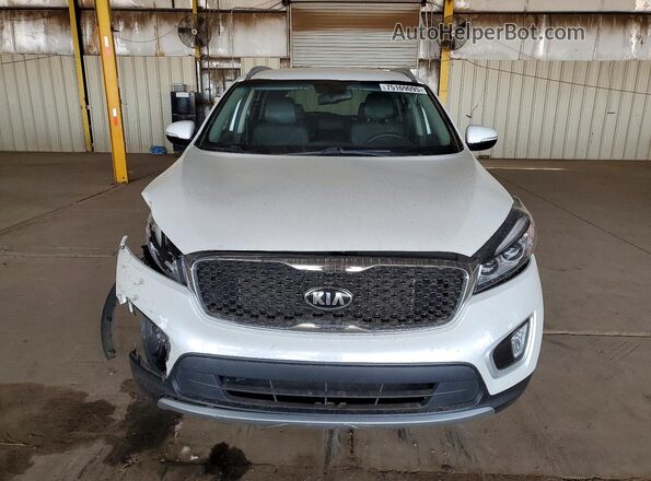 5XYPH4A52GG040819 2016 KIA SORENTO Белый Вид спереди