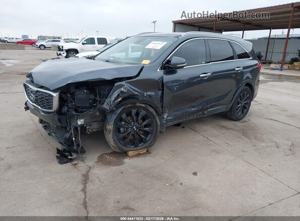 5XYPH4A59LG703961 2020 KIA SORENTO Серый Передняя левая четверть