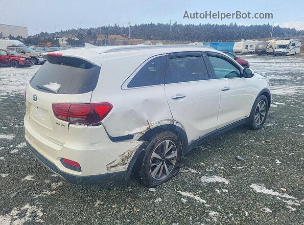 5XYPHDA55KG601250 2019 KIA SORENTO Белый Задняя правая четверть