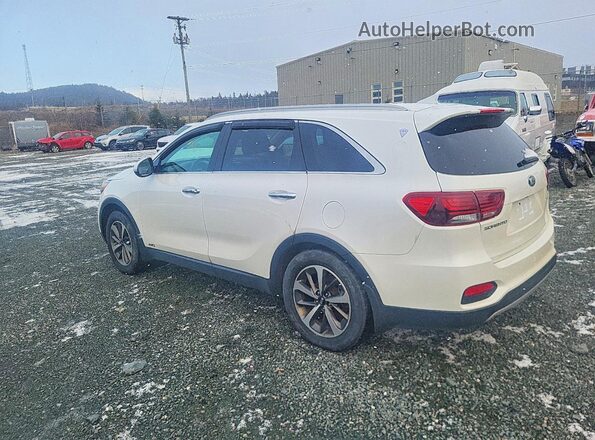 5XYPHDA55KG601250 2019 KIA SORENTO Белый Задняя левая четверть