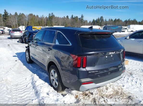5XYRG4JC9SG369813 2025 KIA SORENTO Черный Задняя левая четверть