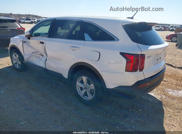 5XYRG4LC1NG133898 2022 KIA SORENTO Белый Задняя левая четверть
