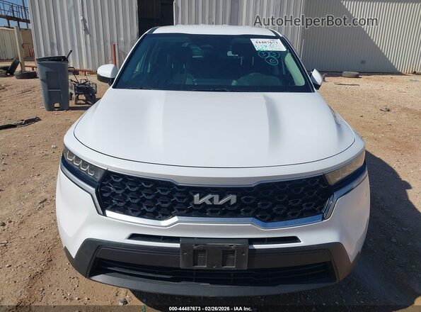 5XYRG4LC1NG133898 2022 KIA SORENTO Белый Вид щитка приборов