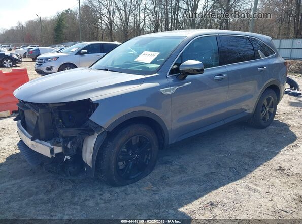 5XYRG4LC6NG116398 2022 KIA SORENTO Серый Передняя левая четверть