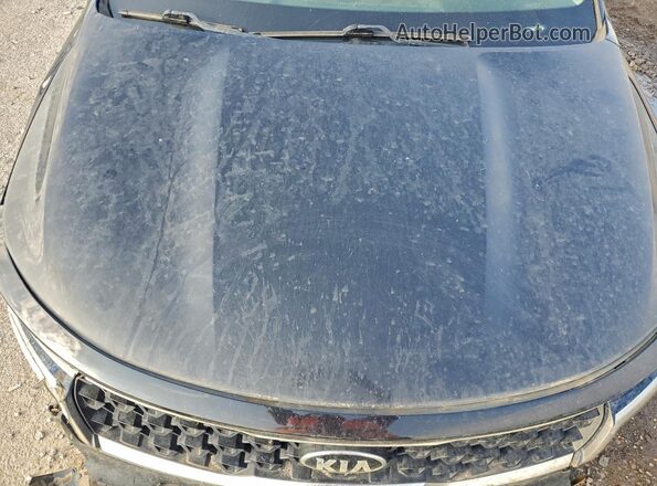 5XYRG4LC9MG020988 2021 KIA SORENTO Black Engine compartment view