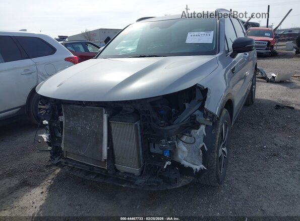 5XYRH4LF2PG166287 2023 KIA SORENTO Серый Вид спереди