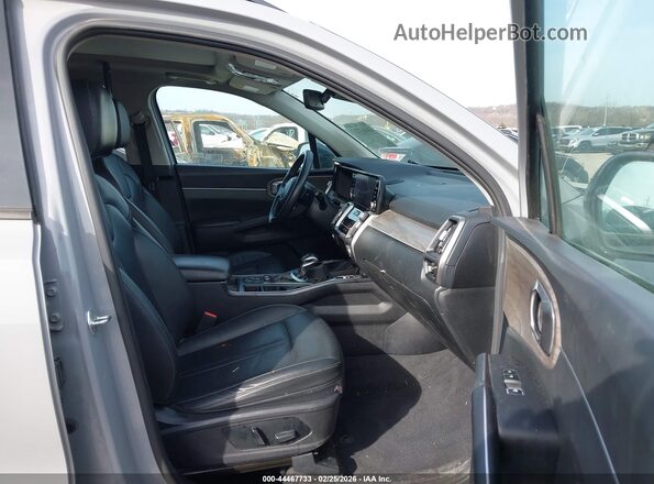5XYRH4LF2PG166287 2023 KIA SORENTO Серый Вид салона спереди