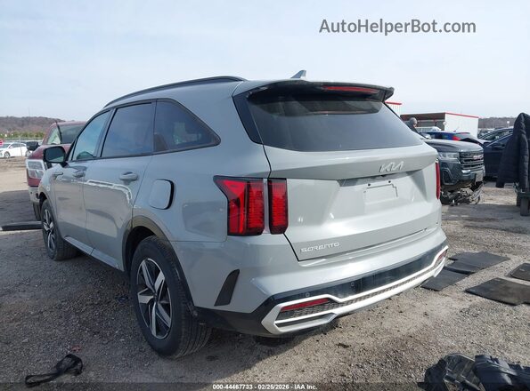 5XYRH4LF2PG166287 2023 KIA SORENTO Серый Задняя левая четверть