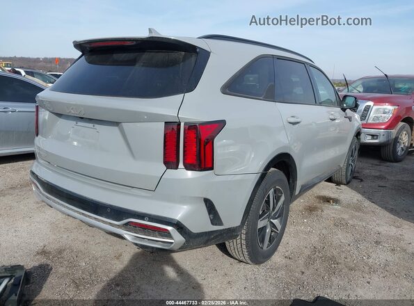 5XYRH4LF2PG166287 2023 KIA SORENTO Серый Задняя правая четверть