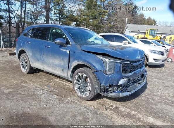 5XYRHDJF5TG430969 2026 KIA SORENTO Синий Передняя правая четверть