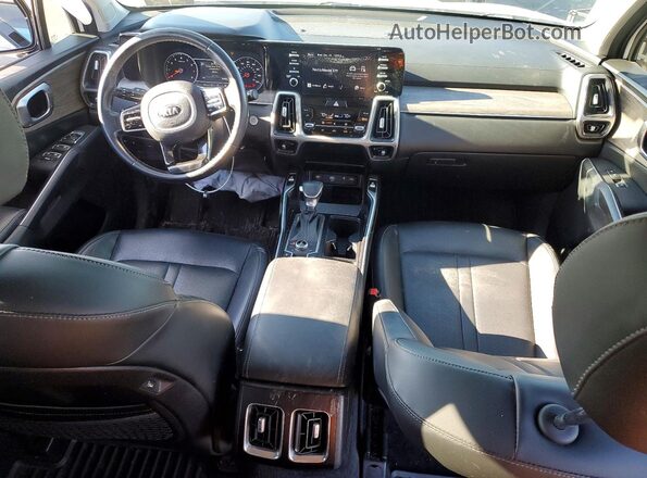 5XYRHDLF7MG014128 2021 KIA SORENTO White Dashboard view