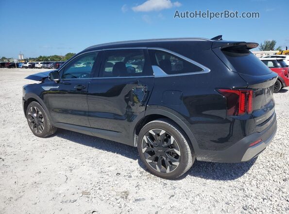 5XYRK4JF9RG281718 2024 KIA SORENTO Черный Задняя левая четверть
