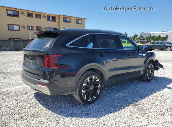 5XYRK4JF9RG281718 2024 KIA SORENTO Черный Задняя правая четверть