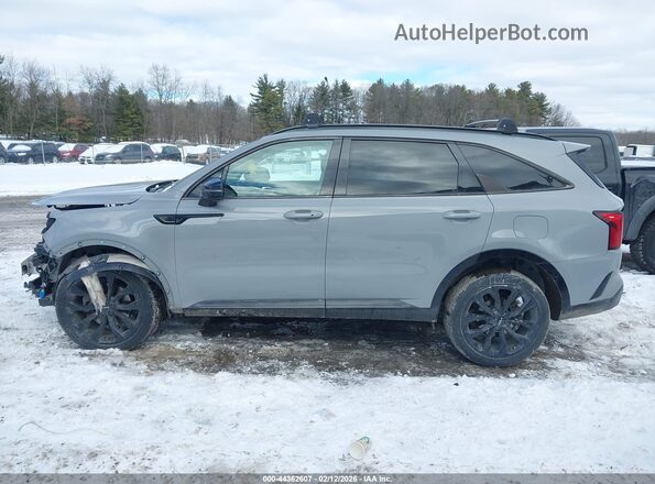 5XYRKDLF0NG080698 2022 KIA SORENTO Gray Vista interior de 360 grados