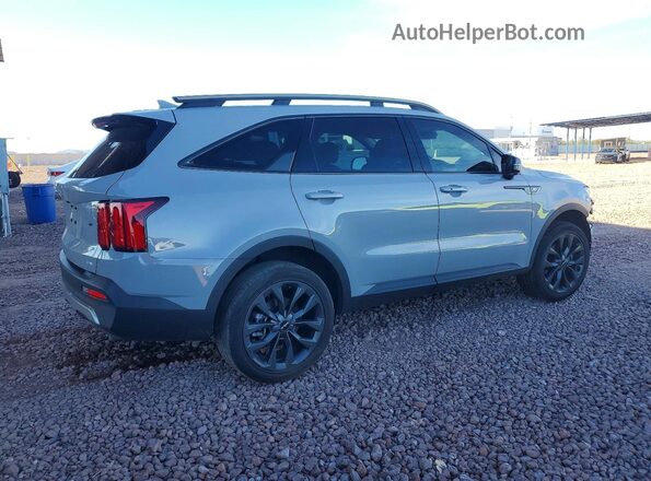 5XYRKDLF7PG239770 2023 KIA SORENTO Серый Задняя правая четверть