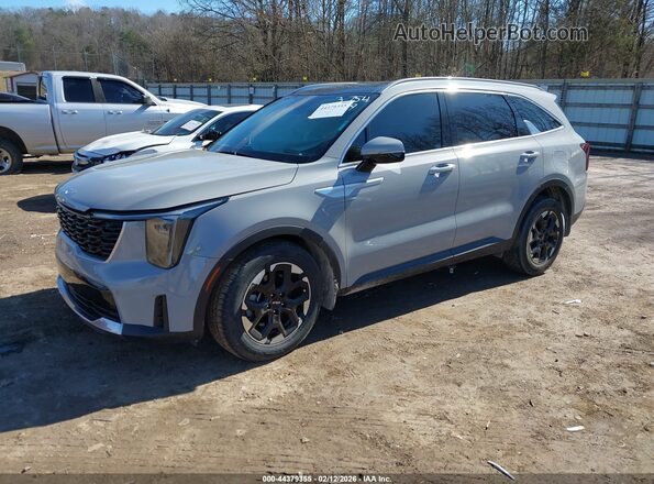 5XYRL4JC3RG293754 2024 KIA SORENTO Gray Передня ліва чверть