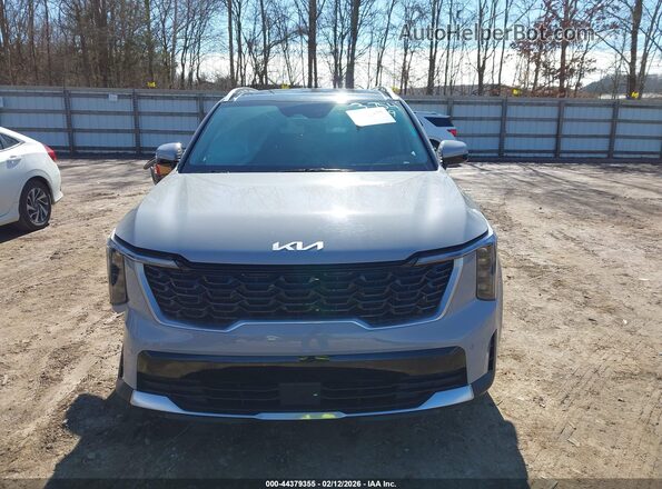 5XYRL4JC3RG293754 2024 KIA SORENTO Gray Вид щитка приладів