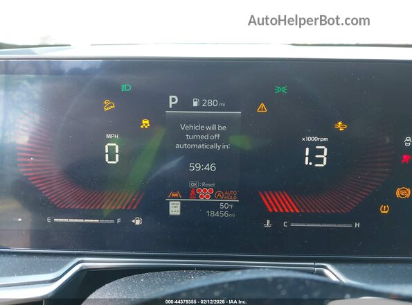 5XYRL4JC3RG293754 2024 KIA SORENTO Gray Вид задніх сидінь