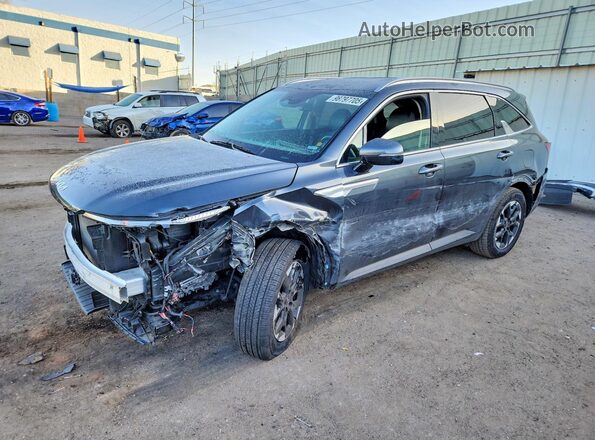 5XYRL4JC5RG256298 2024 KIA SORENTO Charcoal Передня ліва чверть