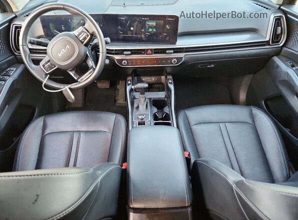 5XYRL4JC5RG256298 2024 KIA SORENTO Charcoal Вид панелі приладів