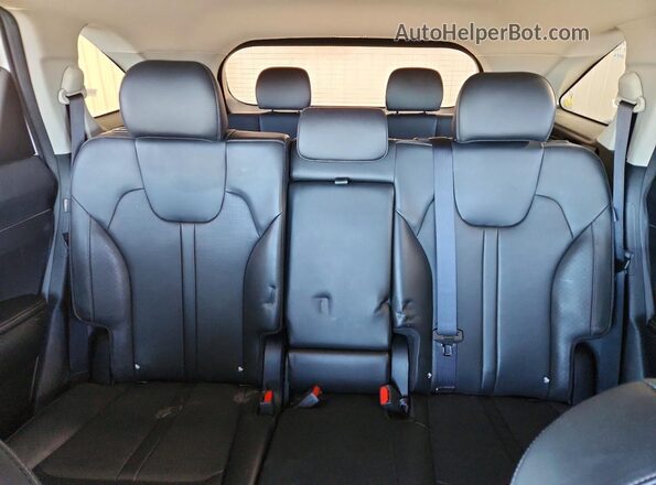 5XYRL4JC5RG265308 2024 KIA SORENTO White Vista de los asientos traseros