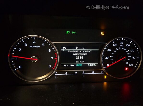 5XYRL4LC5NG107963 2022 KIA SORENTO Черный Вид щитка приборов
