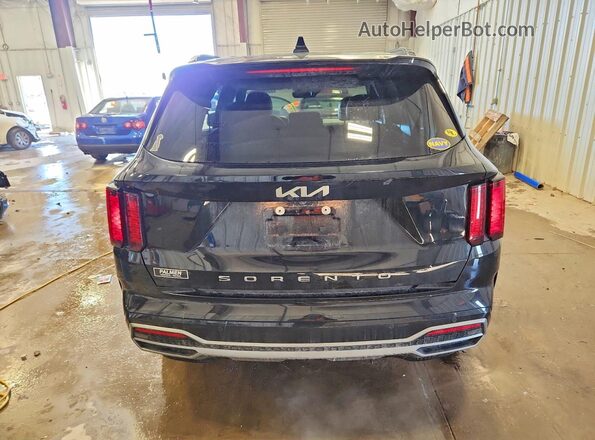 5XYRL4LC5NG107963 2022 KIA SORENTO Черный Вид сзади