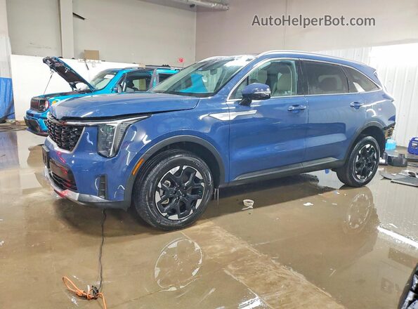 5XYRLDJC3RG287548 2024 KIA SORENTO Blue Vista tres cuartos delantera izquierda