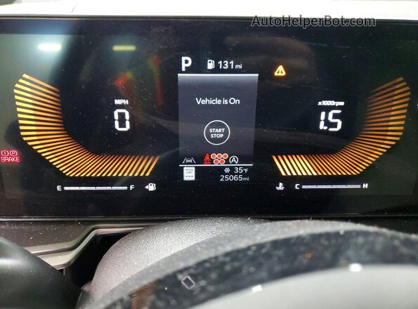 5XYRLDJC3RG287548 2024 KIA SORENTO Blue Vista del cuadro de instrumentos