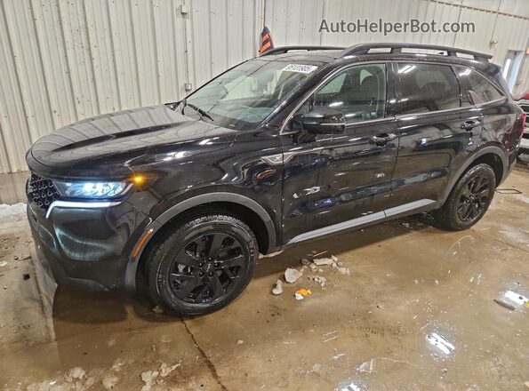 5XYRLDLC0NG130759 2022 KIA SORENTO Black Передня ліва чверть