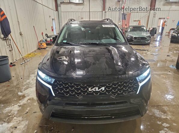 5XYRLDLC0NG130759 2022 KIA SORENTO Black Вид спереду