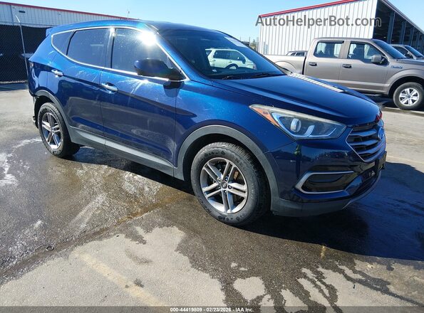 5XYZT3LB0HG497909 2017 HYUNDAI SANTA FE SPORT Blue Przód prawy