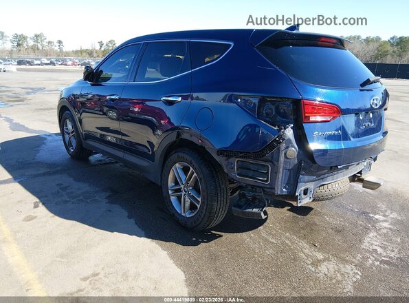 5XYZT3LB0HG497909 2017 HYUNDAI SANTA FE SPORT Blue Tył lewy