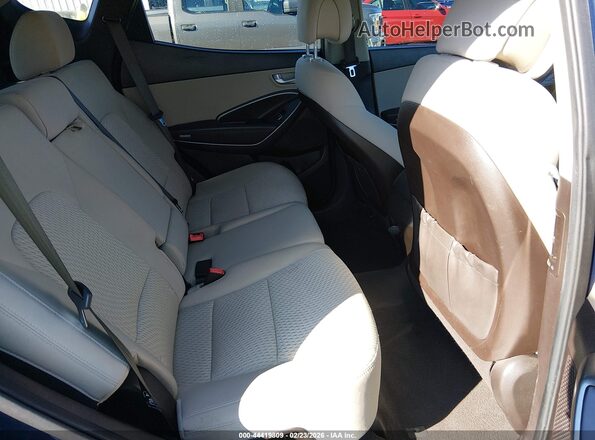 5XYZT3LB0HG497909 2017 HYUNDAI SANTA FE SPORT Blue Widok naklejki z numerem VIN