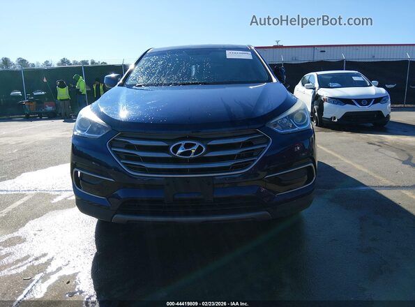 5XYZT3LB0HG497909 2017 HYUNDAI SANTA FE SPORT Blue Widok zestawu wskaźników