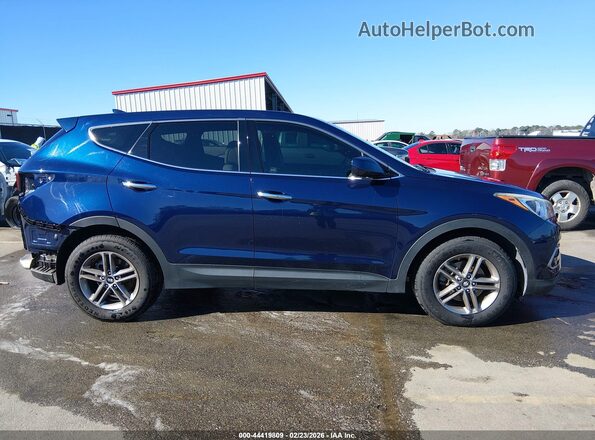 5XYZT3LB0HG497909 2017 HYUNDAI SANTA FE SPORT Blue Widok wnętrza z tyłu