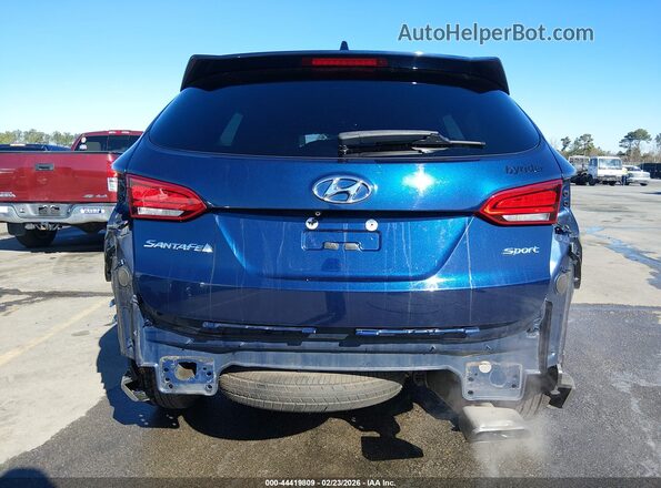 5XYZT3LB0HG497909 2017 HYUNDAI SANTA FE SPORT Blue 