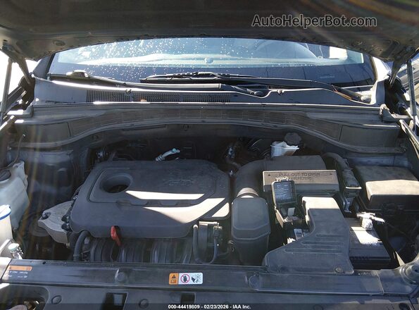5XYZT3LB0HG497909 2017 HYUNDAI SANTA FE SPORT Blue Widok z tyłu
