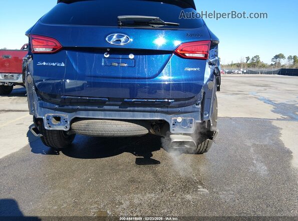 5XYZT3LB0HG497909 2017 HYUNDAI SANTA FE SPORT Blue Widok z przodu