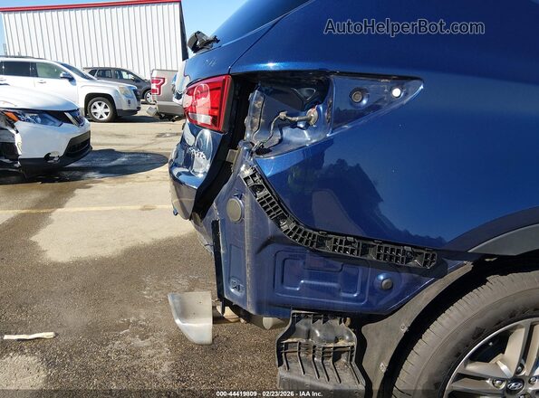 5XYZT3LB0HG497909 2017 HYUNDAI SANTA FE SPORT Blue 
