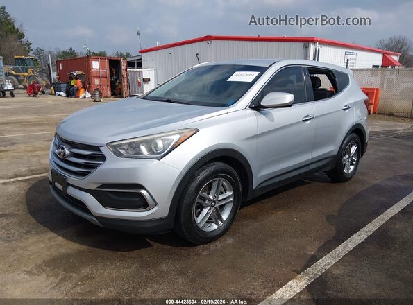 5XYZT3LB2JG544945 2018 HYUNDAI SANTA FE SPORT Серебряный Передняя левая четверть