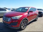 2016 Hyundai Santa Fe Sport 2.4l Красный vin: 5XYZT3LB7GG318893